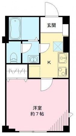 笹塚駅 徒歩9分 1階の物件間取画像